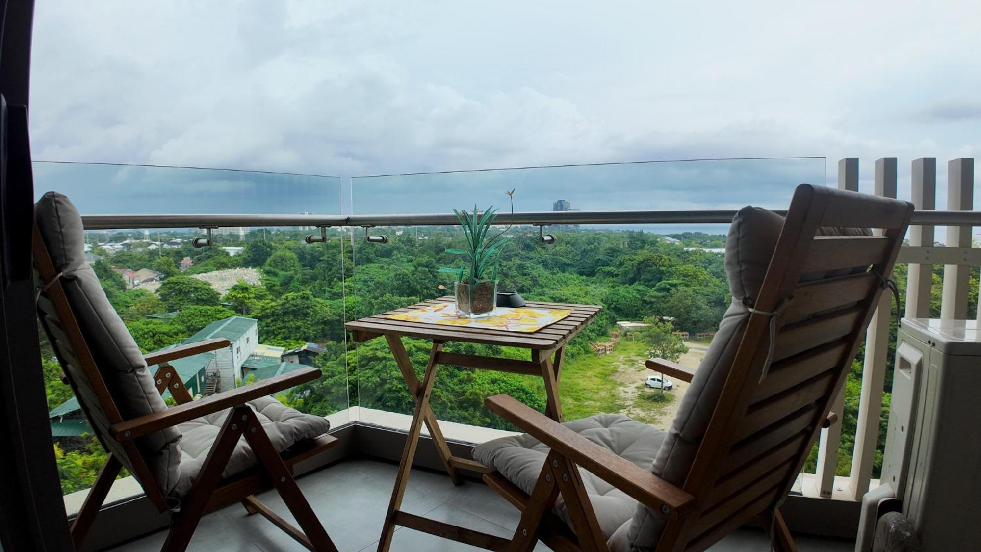 Dominiks Stylish Resort Gem Ocean View Pool Queen Bed At Tambuli 8 Floor Fast Wifi Мактан Экстерьер фото