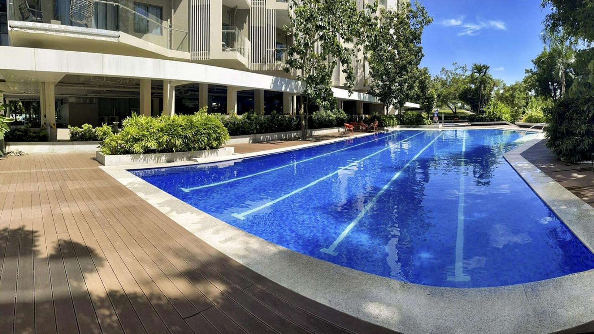 Dominiks Stylish Resort Gem Ocean View Pool Queen Bed At Tambuli 8 Floor Fast Wifi Мактан Экстерьер фото